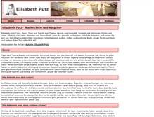 Tablet Screenshot of elisabeth-putz.com